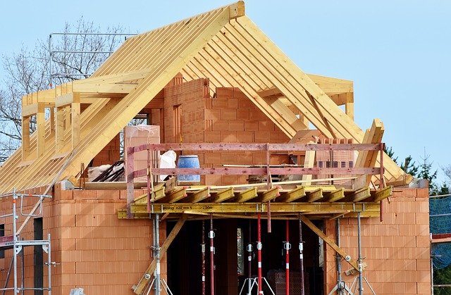 maison neuve en construction